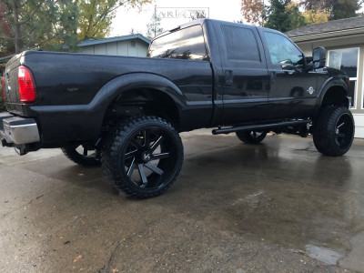 1 2013 F 250 Super Duty Ford Full Throttle Suspension Lift 6in Arkon Off Road Lincoln Black