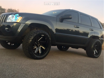 2007 Jeep Grand Cherokee - 20x10 -25mm - ARKON OFF-ROAD Lincoln - Leveling Kit - 285/50R20
