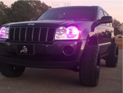 1 2007 Grand Cherokee Jeep Rough Country Leveling Kit Arkon Off Road Lincoln Black