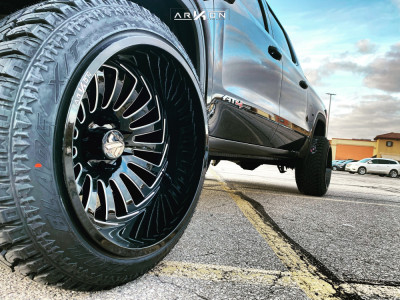 1 2019 Sierra 1500 Gmc Stock Air Suspension Arkon Off Road Alexander Black