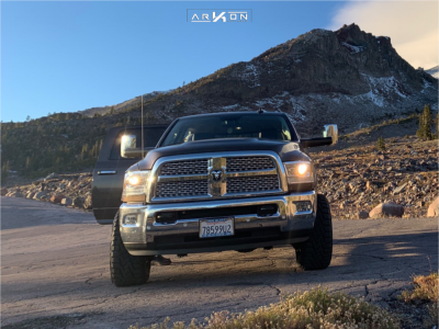 1 2018 2500 Ram Stock Air Suspension Arkon Off Road Alexander Black