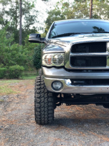 1 2005 Ram 2500 Dodge Custom Suspension Lift 6in Arkon Off Road Crown Series Victory Chrome