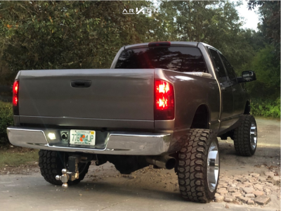 1 2005 Ram 2500 Dodge Custom Suspension Lift 6in Arkon Off Road Crown Series Victory Chrome