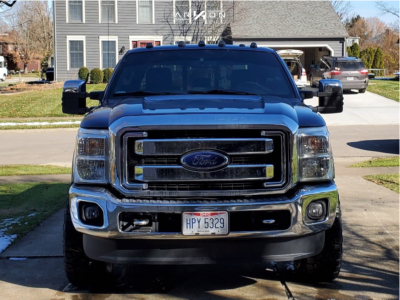 1 2015 F 350 Super Duty Ford Stock Air Suspension Arkon Off Road Lincoln Black