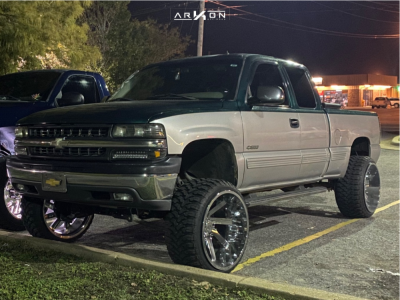 1 2001 Silverado 1500 Chevrolet Rough Country Suspension Lift 6in Arkon Off Road Lincoln Chrome