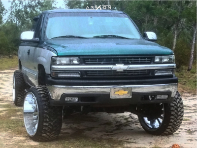 1 2001 Silverado 1500 Chevrolet Rough Country Suspension Lift 6in Arkon Off Road Lincoln Chrome