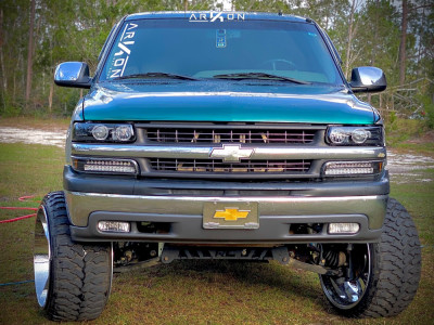 1 2001 Silverado 1500 Chevrolet Rough Country Suspension Lift 6in Arkon Off Road Lincoln Chrome