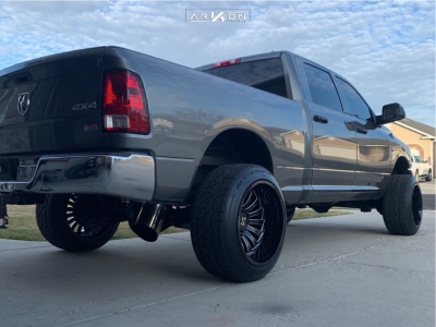 1 2012 2500 Ram Supreme Suspension Lift 25in Arkon Off Road Alexander Black