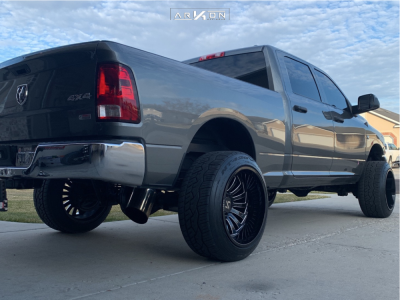 1 2012 2500 Ram Supreme Suspension Lift 25in Arkon Off Road Alexander Black