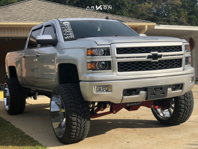 1 2014 Silverado 1500 Chevrolet Superlift Air Suspension Arkon Off Road Lincoln Chrome