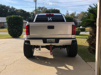 1 2014 Silverado 1500 Chevrolet Superlift Suspension Lift 8in Arkon Off Road Lincoln Chrome