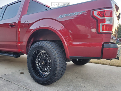 1 2018 F 150 Ford Supreme Suspension Lift 25in Arkon Off Road Crown Series Triumph Machined Black