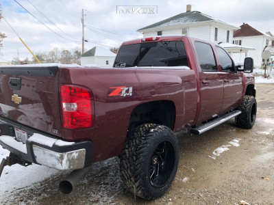 1 2013 Silverado 2500 Hd Chevrolet Stock Air Suspension Arkon Off Road Cleopatra Black