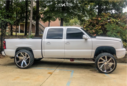 1 2007 Silverado 1500 Classic Chevrolet Full Throttle Suspension Lift 7in Arkon Off Road Lincoln Chrome