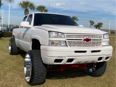 1 2007 Silverado 1500 Classic Chevrolet Full Throttle Suspension Lift 7in Arkon Off Road Lincoln Chrome