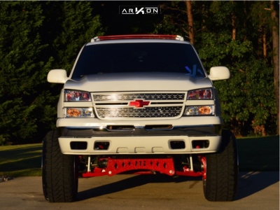 1 2007 Silverado 1500 Classic Chevrolet Full Throttle Suspension Lift 7in Arkon Off Road Lincoln Chrome