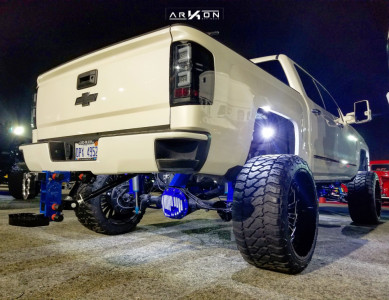 1 2015 Silverado 1500 Chevrolet Mcgaughys Suspension Lift 10in Arkon Off Road Alexander Black