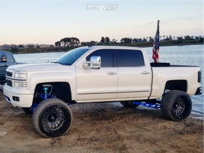 1 2015 Silverado 1500 Chevrolet Mcgaughys Suspension Lift 10in Arkon Off Road Alexander Black
