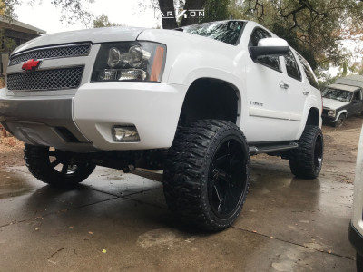 2008 Chevrolet Tahoe - 22x12 -51mm - ARKON OFF-ROAD Lincoln - Suspension Lift 6" - 33" x 12.5"