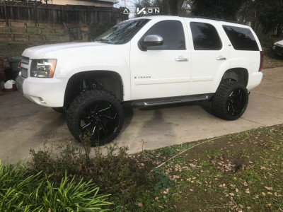 1 2008 Tahoe Chevrolet Pro Comp Suspension Lift 6in Arkon Off Road Lincoln Black