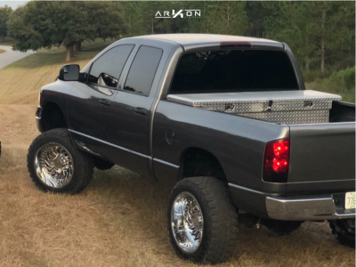 1 2005 Ram 2500 Dodge Skyjacker Suspension Lift 6in Arkon Off Road Crown Series Victory Chrome