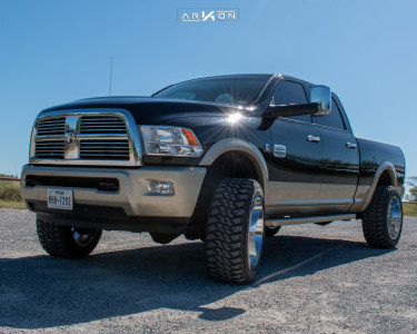 1 2012 2500 Ram Rough Country Suspension Lift 3in Arkon Off Road Lincoln Chrome