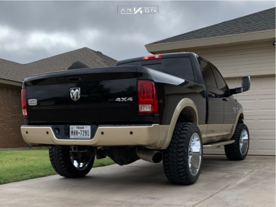 1 2012 2500 Ram Rough Country Suspension Lift 3in Arkon Off Road Lincoln Chrome