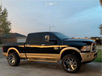 1 2012 2500 Ram Rough Country Suspension Lift 3in Arkon Off Road Lincoln Chrome