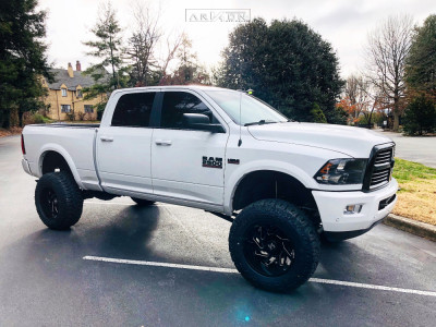 2017 Ram 2500 - 20x12 -51mm - ARKON OFF-ROAD Cleopatra - Suspension Lift 5.5" - 37" x 13.5"