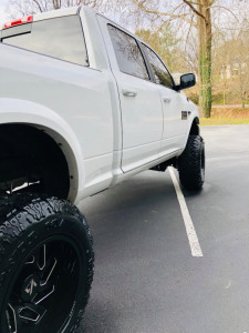 1 2017 2500 Ram Zone Suspension Lift 55in Arkon Off Road Cleopatra Black