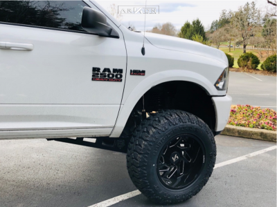 1 2017 2500 Ram Zone Suspension Lift 55in Arkon Off Road Cleopatra Black