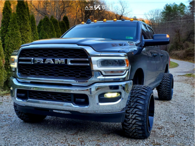 2019 Ram 2500 - 22x14 -81mm - ARKON OFF-ROAD Alexander - Leveling Kit - 33" x 12.5"