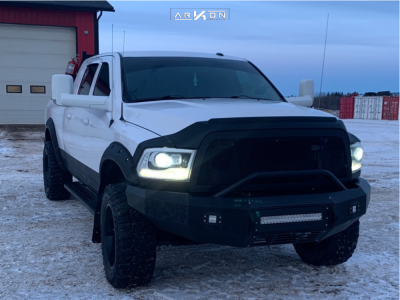 1 2014 3500 Ram Bds Leveling Kit Arkon Off Road Lincoln Black