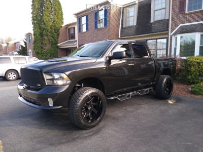 2015 Ram 1500 - 22x12 -51mm - ARKON OFF-ROAD Lincoln - Suspension Lift 6" - 35" x 12.5"