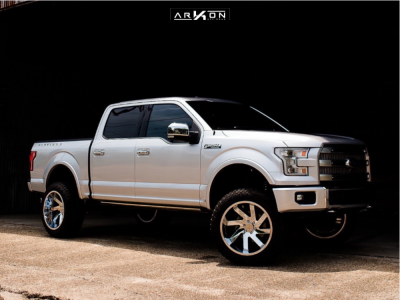 1 2015 F 150 Ford Rough Country Suspension Lift 6in Arkon Off Road Lincoln Chrome