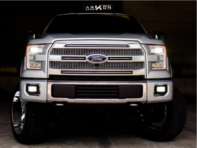 1 2015 F 150 Ford Rough Country Suspension Lift 6in Arkon Off Road Lincoln Chrome