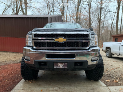 1 2013 Silverado 2500 Hd Chevrolet Rough Country Suspension Lift 75in Arkon Off Road Alexander Black