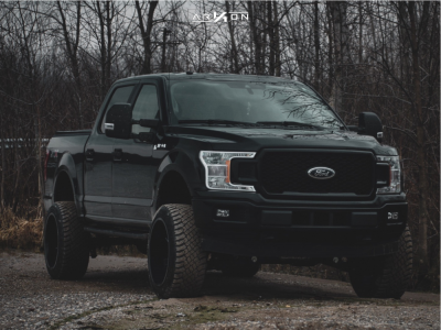 2019 Ford F-150 - 22x12 -51mm - ARKON OFF-ROAD Lincoln - Suspension Lift 6" - 33" x 12.5"