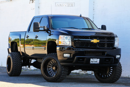 1 2013 Silverado 2500 Hd Chevrolet Pro Comp Suspension Lift 6in Arkon Off Road Alexander Machined Black
