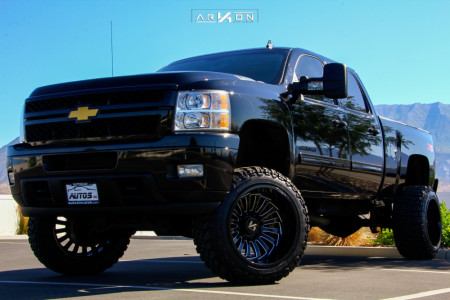 1 2013 Silverado 2500 Hd Chevrolet Pro Comp Suspension Lift 6in Arkon Off Road Alexander Machined Black