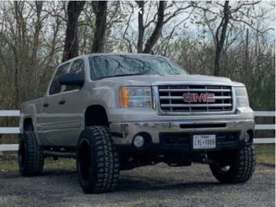 1 2009 Sierra 1500 Gmc Rough Country Suspension Lift 5in Arkon Off Road Lincoln Black