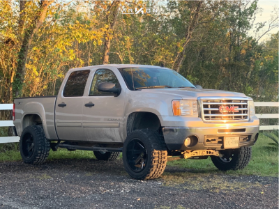1 2009 Sierra 1500 Gmc Rough Country Suspension Lift 5in Arkon Off Road Lincoln Black