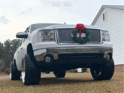 1 2007 Sierra 1500 Gmc Rough Country Suspension Lift 45in Arkon Off Road Crown Series Victory Chrome
