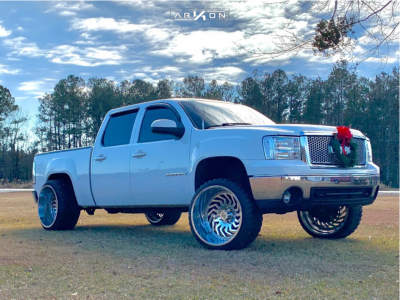 1 2007 Sierra 1500 Gmc Rough Country Suspension Lift 45in Arkon Off Road Crown Series Victory Chrome