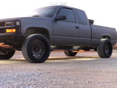1 1995 K1500 Chevrolet Leveling Kit Leveling Kit Arkon Off Road Crown Series Victory Black
