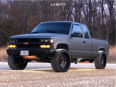 1 1995 K1500 Chevrolet Leveling Kit Leveling Kit Arkon Off Road Crown Series Victory Black
