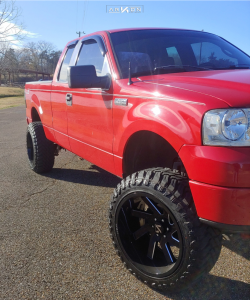 1 2008 F 150 Ford Rough Country Suspension Lift 6in Arkon Off Road Lincoln Black