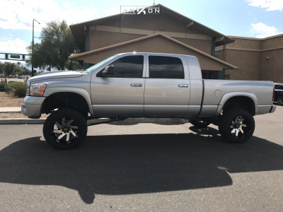 2006 Dodge Ram 2500 - 22x12 -51mm - ARKON OFF-ROAD Lincoln - Suspension Lift 6" - 35" x 12.5"