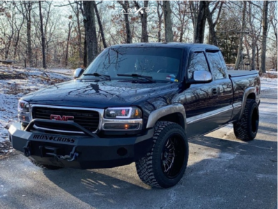 1 2000 Sierra 1500 Gmc Bilstein Level 2in Drop Rear Arkon Off Road Alexander Black