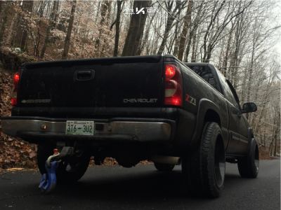 1 2004 Silverado 1500 Chevrolet Stock Stock Arkon Off Road Lincoln Black Milled